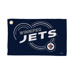 Winnipeg Jets NHL Droplets Waffle Fan Towel 16x25 inches