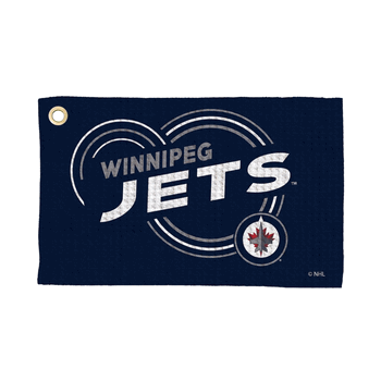 Winnipeg Jets NHL Droplets Waffle Fan Towel 16x25 inches