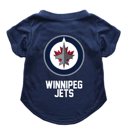 Winnipeg Jets Pet T-Shirt Large