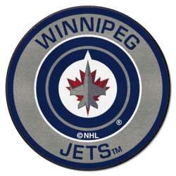 Winnipeg Jets Roundel Rug - 27in. Diameter