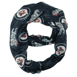 Winnipeg Jets Sheer Infinity Scarf