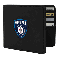 Winnipeg Jets Shield Wallet - Black