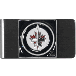Winnipeg Jets Steel Money Clip