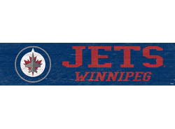 Winnipeg Jets Team Name 6x24 Sign