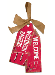 Wisconsin Badgers 12" Team Tags