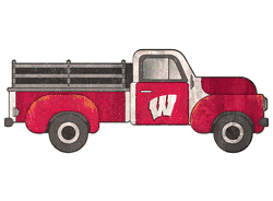 Wisconsin Badgers 15in Truck cutout