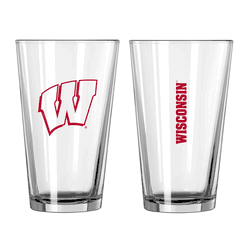 Wisconsin Badgers 16oz Gameday Pint Glass