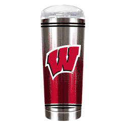 Wisconsin Badgers 18oz Roadie Tumbler