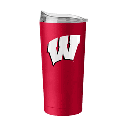 Wisconsin Badgers 20oz Flipside Powder Coat Tumbler
