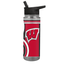 Wisconsin Badgers 24oz Cool Vibes Jr. Thirst Hydration Water Bottle
