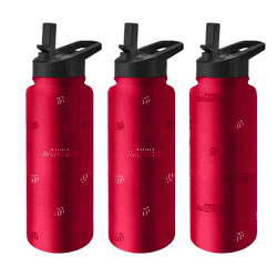 Wisconsin Badgers 34oz Step And Repeat Quencher Bottle