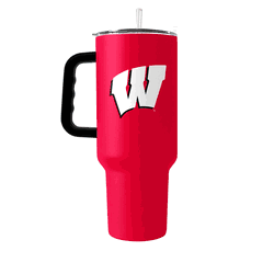 Wisconsin Badgers 40oz Flipside Powder Coat Tumbler