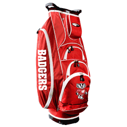 Wisconsin Badgers Albatross Golf Cart Bag - Red