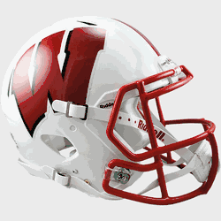Wisconsin Badgers  Authentic Speed Full Size Football Helmet