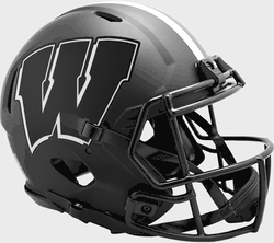 Wisconsin Badgers  Authentic Speed Full Size Football Helmet ECLIPSE