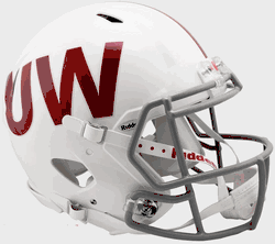 Wisconsin Badgers  Authentic Speed Full Size Football Helmet UW
