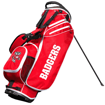 Wisconsin Badgers Birdie Golf Stand Bag - Red