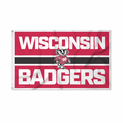 Wisconsin Badgers Bold 3' x 5' Banner Flag
