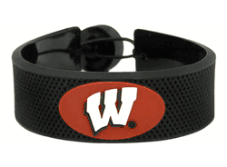 Wisconsin Badgers Bracelet Classic Hockey CO
