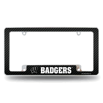 Wisconsin Badgers Carbon Fiber 12