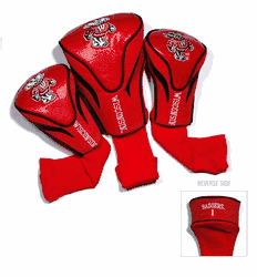 Wisconsin Badgers Club 3 Piece Contour Headcover Set