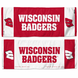 Wisconsin Badgers Cooling Towel 12x30