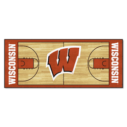 Wisconsin Badgers Court Runner Rug - 30in. x 72in.