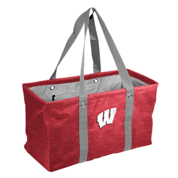 Wisconsin Badgers Crosshatch Picnic Caddy