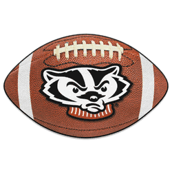 Wisconsin Badgers Football Rug - 20.5in. x 32.5in.
