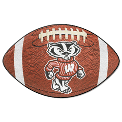 Wisconsin Badgers Football Rug - 20.5in. x 32.5in.