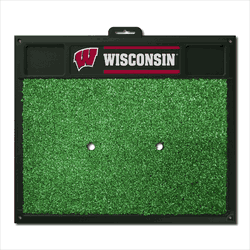 Wisconsin Badgers Golf Hitting Mat