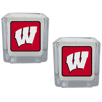 Wisconsin Badgers Graphics Candle Set