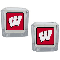 Wisconsin Badgers Graphics Candle Set