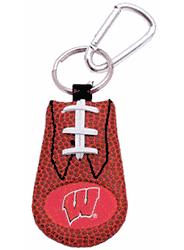 Wisconsin Badgers Keychain - Classic Football