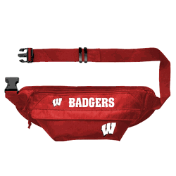Wisconsin Badgers Large Fanny Pack BLCK