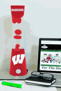 Wisconsin Badgers Magma Lamp - Bluetooth Speaker