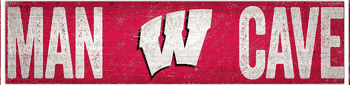 Wisconsin Badgers Man Cave Sign