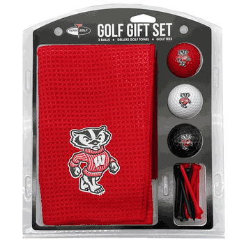 Wisconsin Badgers Microfiber Towel Gift Set - 16 x 40 (Colored)