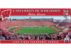 Wisconsin Badgers NCAA 1000pc Panoramic Puzzle