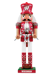 Wisconsin Badgers NCAA 12" Nutcracker