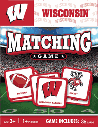 Wisconsin Badgers NCAA Matching Game