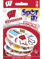 Wisconsin Badgers NCAA Spot It! Game