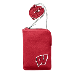 Wisconsin Badgers Pebble Smart Purse Light Red