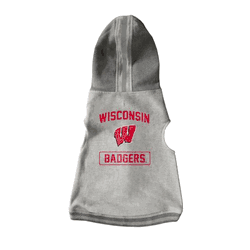 Wisconsin Badgers Pet Hooded Crewneck Type L