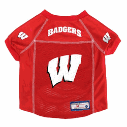 Wisconsin Badgers Pet Jersey Medium