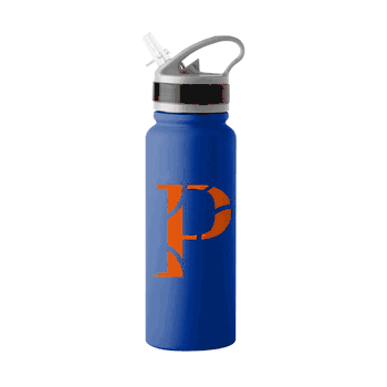 Wisconsin Badgers - Platteville 25oz Stainless Single Wall Flip Top Bottle