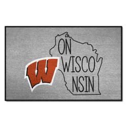 Wisconsin Badgers Southern Style Starter Mat Accent Rug - 19in. x 30in.