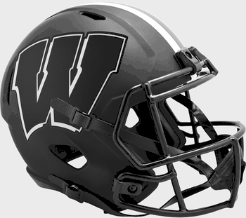 Wisconsin Badgers Speed Replica Full Size Football Helmet ECLIPSE