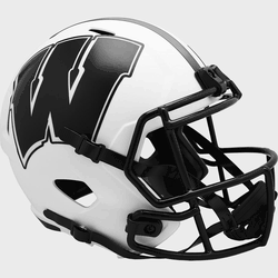 Wisconsin Badgers Speed Replica Full Size Football Helmet LUNAR