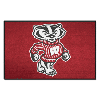 Wisconsin Badgers Starter Mat Accent Rug - 19in. x 30in.